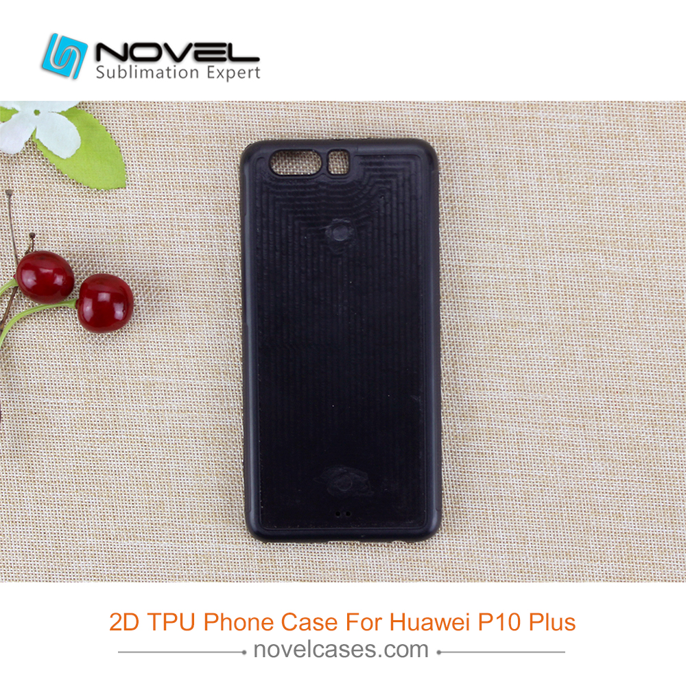 DIY Sublimation Blank 2D TPU Phone Case For Huawei P10 Plus