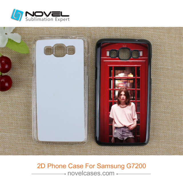 DIY 2D Plastic Sublimation Mobile Phone Cover Case For Sam-sung Grand Max G7200