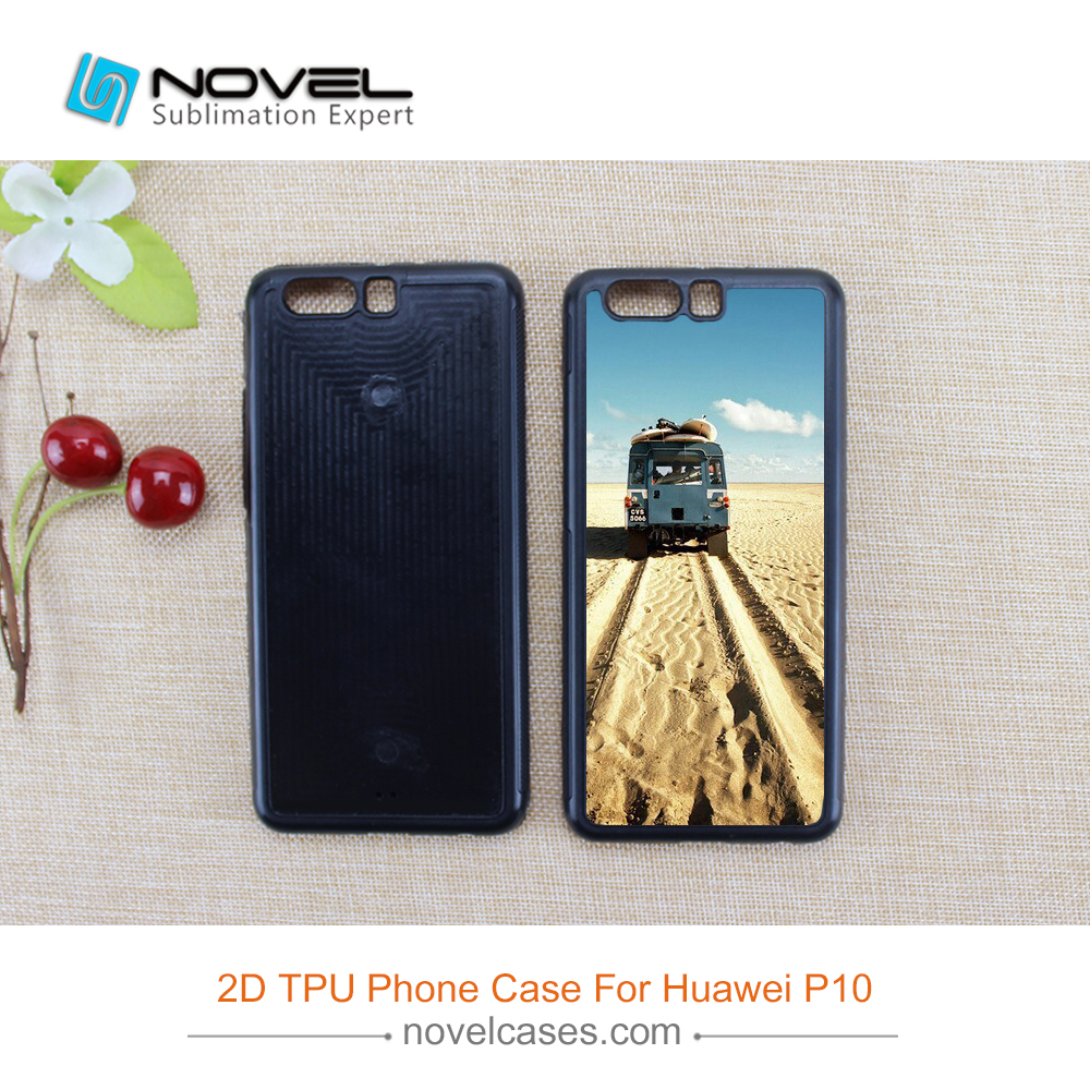Latest Fashionable 2D Sublimation Rubber Cell Phone Shell For Huawei P10
