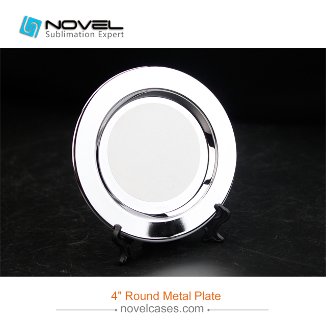 Round Metal Plate 4 Inch For heat transfer sublimation plate