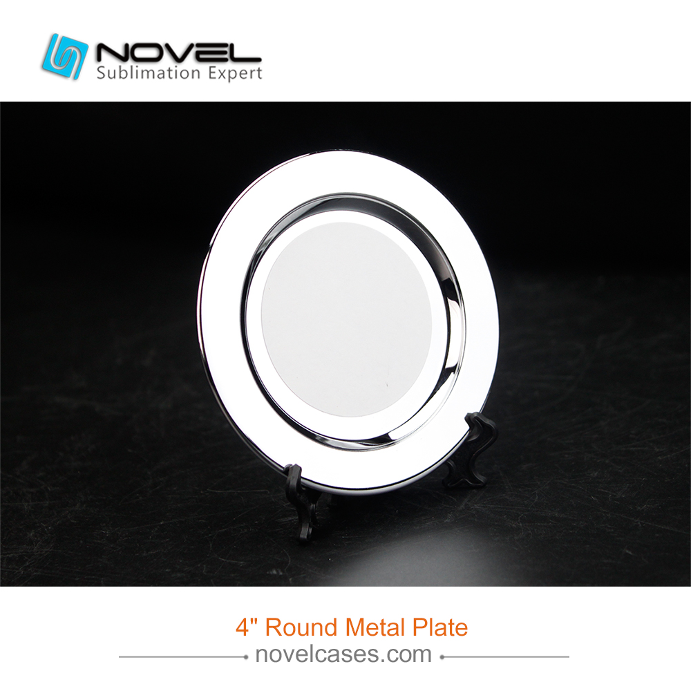 Round Metal Plate 4 Inch For heat transfer sublimation plate