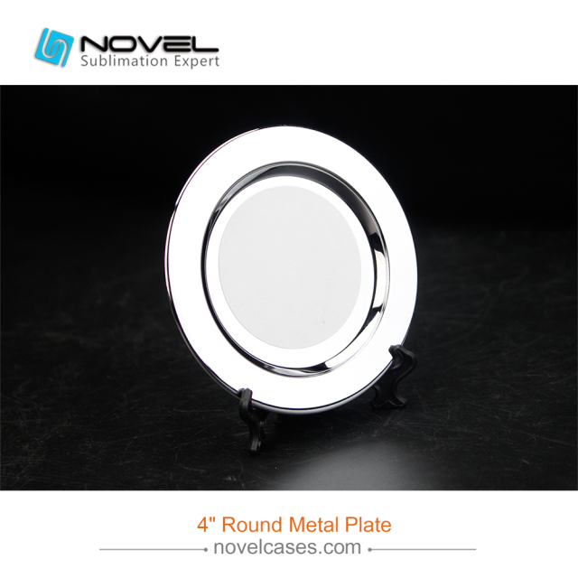 Round Metal Plate 4 Inch For heat transfer sublimation plate