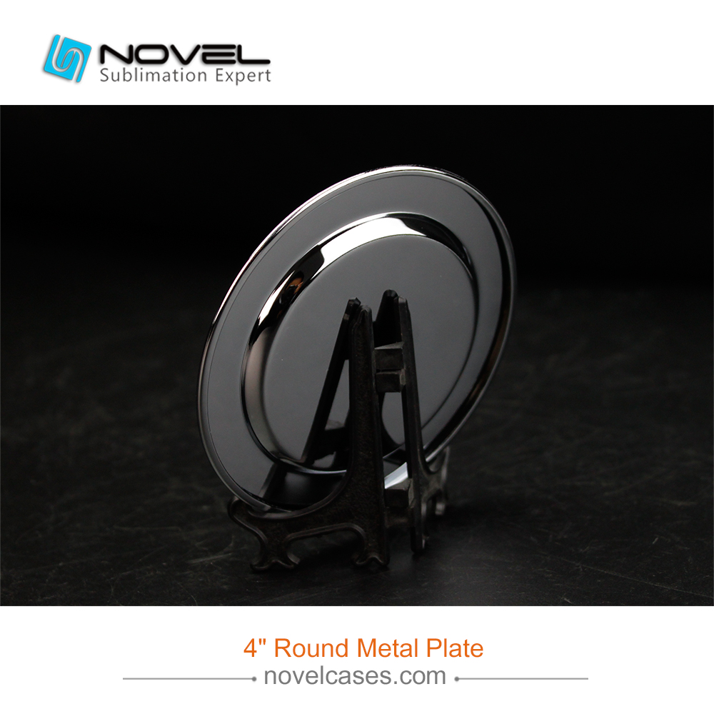 Round Metal Plate 4 Inch For heat transfer sublimation plate
