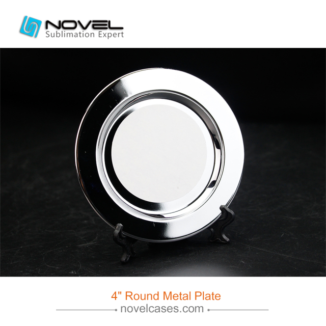 Round Metal Plate 4 Inch For heat transfer sublimation plate