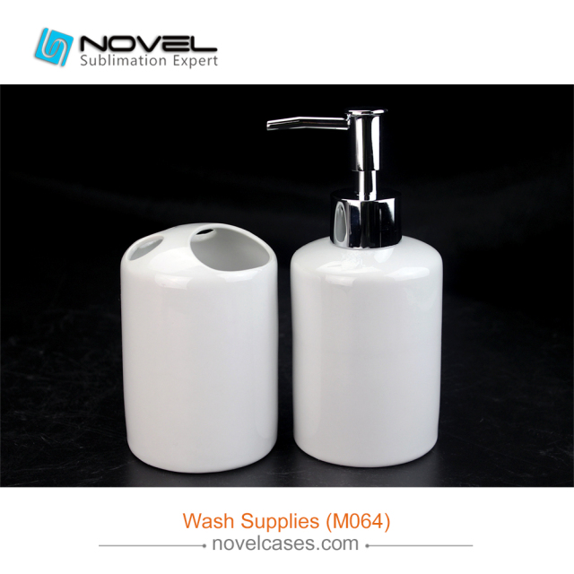 Blank Sublimation Photo White Wash Supplies Bottle,Ceramic Wash Supplies Mug