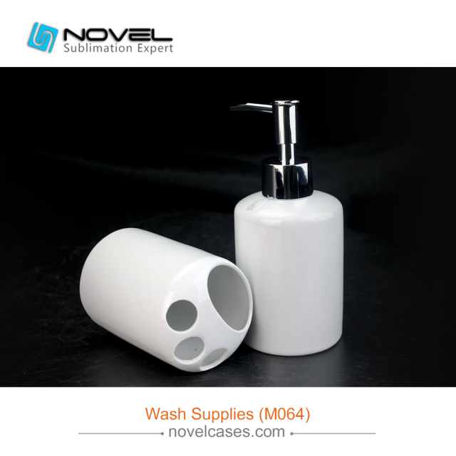 Blank Sublimation Photo White Wash Supplies Bottle,Ceramic Wash Supplies Mug