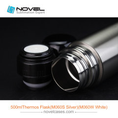 500ml Stainless Steel Thermos Bottle Sublimation Water Bottle