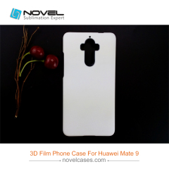 For Huawei Mate 9 3D Blank Sublimation Film Plastic Phone Cover