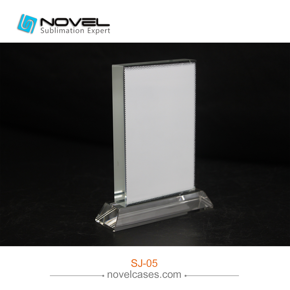 Sublimation Coating Blank Crystal Vertical Rectangle,Wedding Gift Crystal