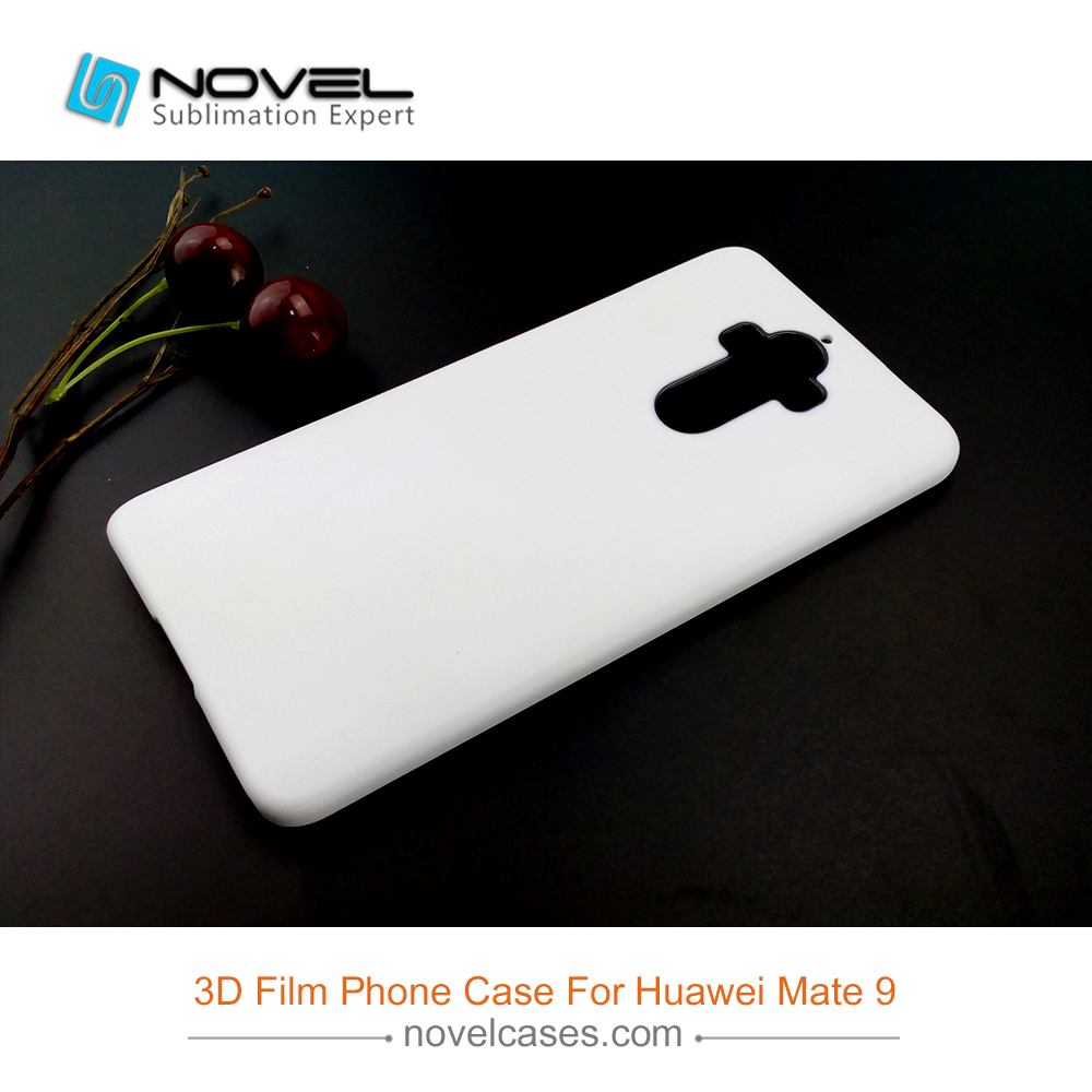 For Huawei Mate 9 3D Blank Sublimation Film Plastic Phone Cover
