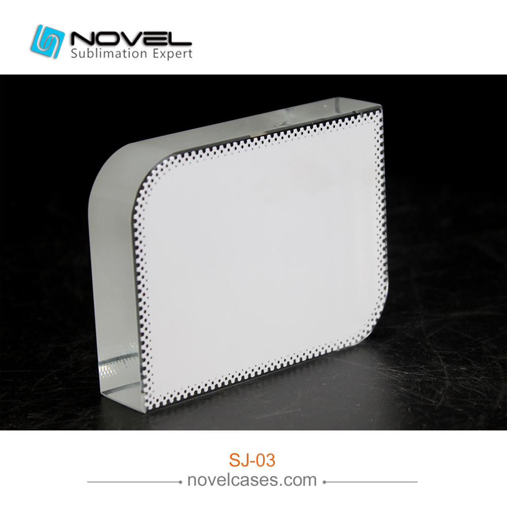 Sublimation Coating Blank Crystal Smooth Angel Square,150*100*20cm