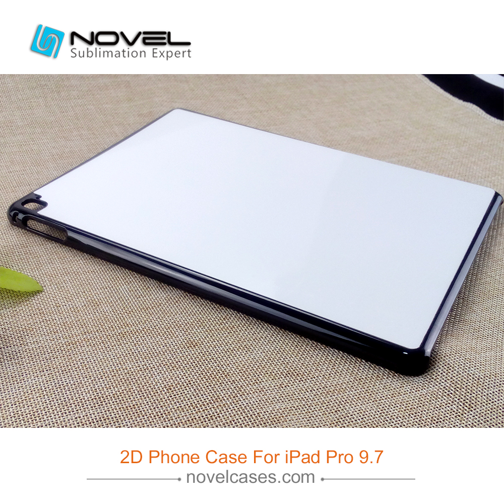 New Arrival 2D Sublimation Blank Plastic Case For iPad Pro 9.7