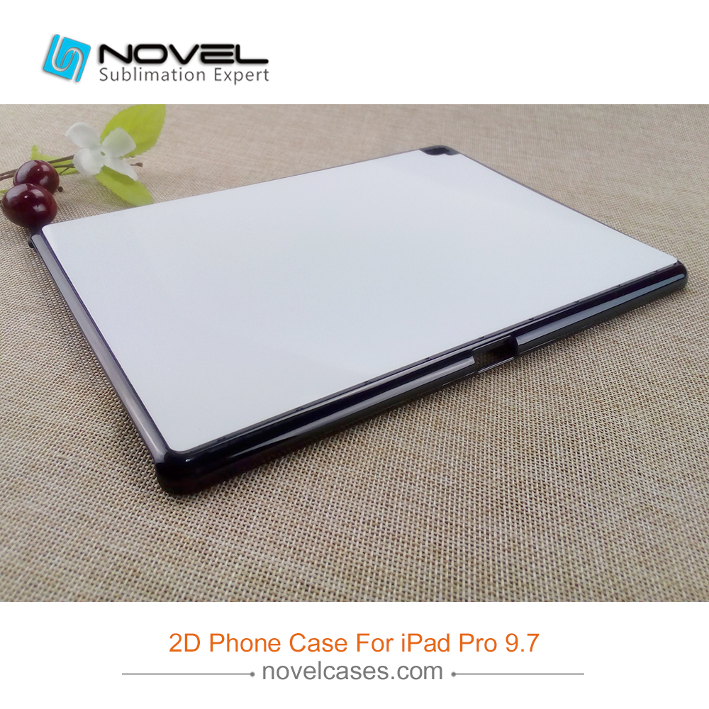 New Arrival 2D Sublimation Blank Plastic Case For iPad Pro 9.7