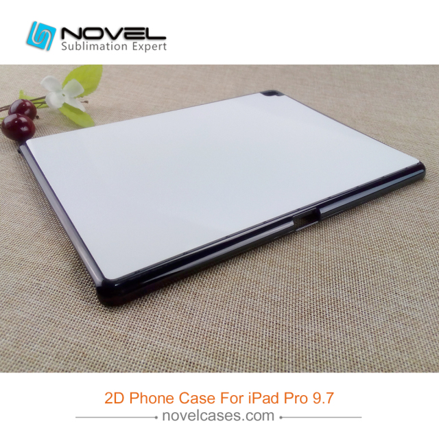 New Arrival 2D Sublimation Blank Plastic Case For iPad Pro 9.7