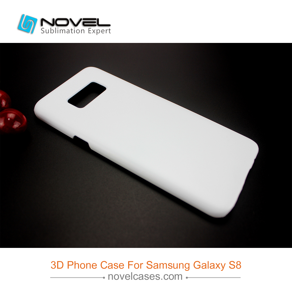 For Galaxy S8 Personalized Sublimation 3D Plastic Phone Case