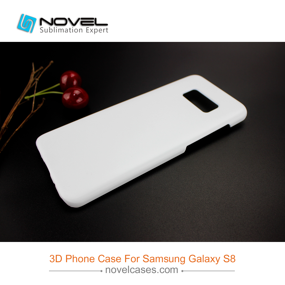For Galaxy S8 Personalized Sublimation 3D Plastic Phone Case