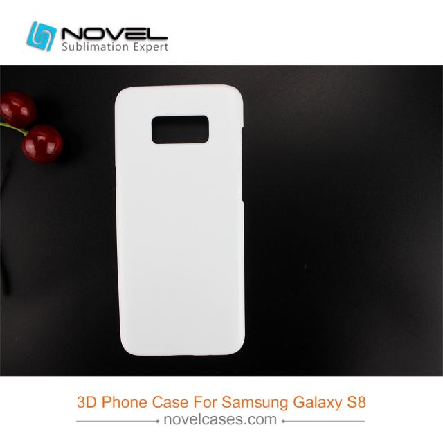 For Galaxy S8 Personalized Sublimation 3D Plastic Phone Case
