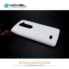 For LG Leon/C40 Custom Sublimation Blank 3D Plastic Phone Housing