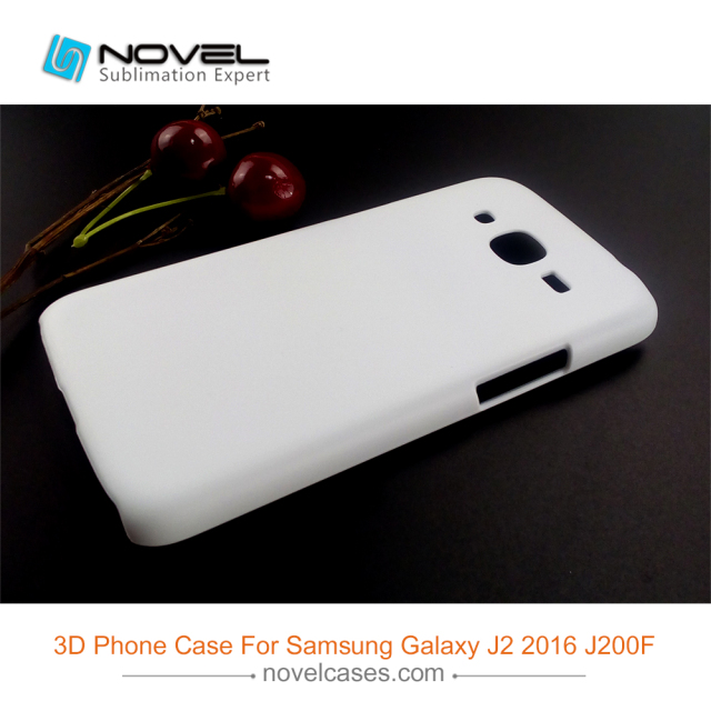For Galaxy J2 2016/J200F Sublimation 3D Blank PC Phone Back Case