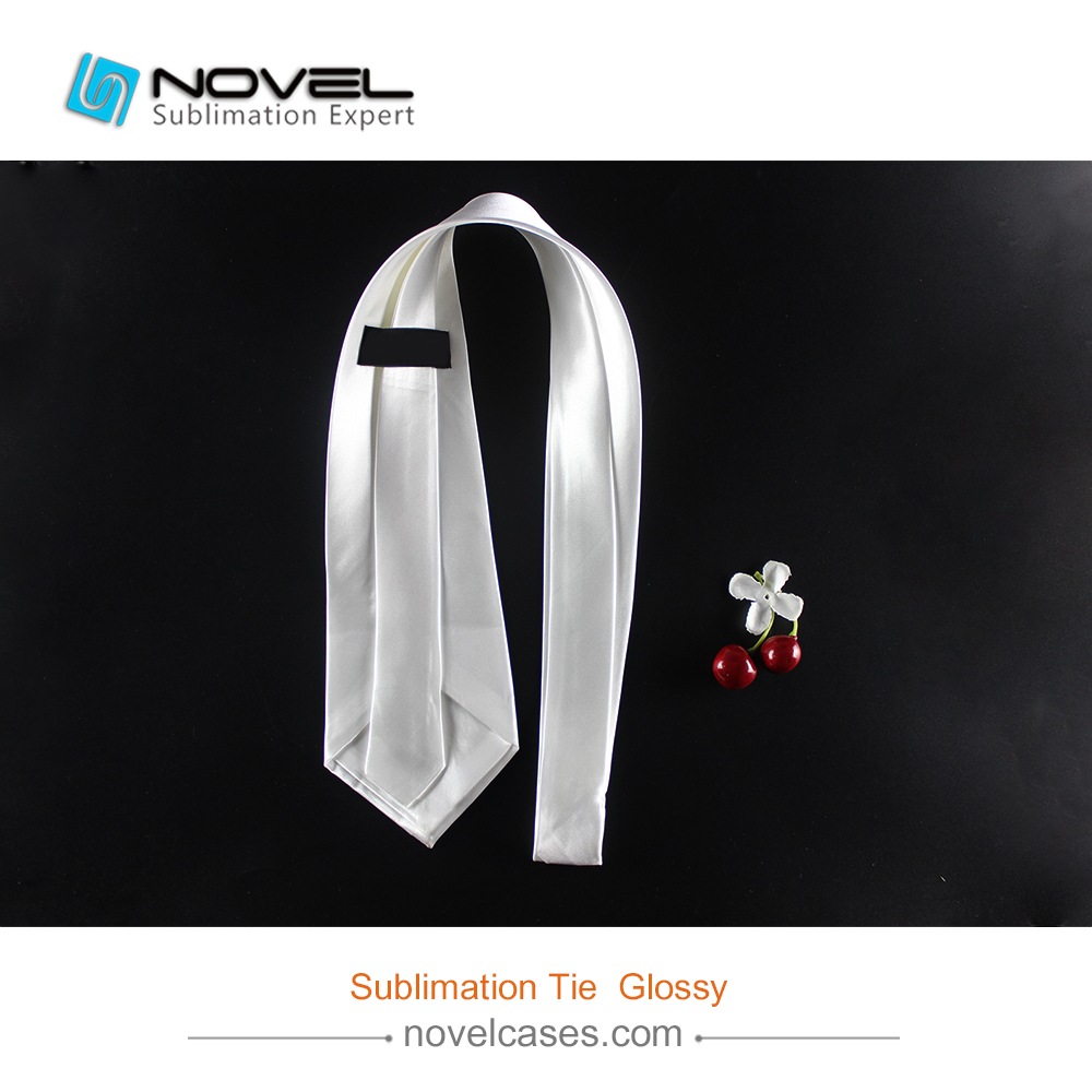 DIY Custom Sublimation Blank 100% Polyester Tie Glossy