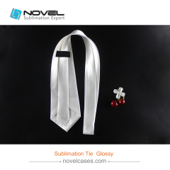 DIY Custom Sublimation Blank 100% Polyester Tie Glossy