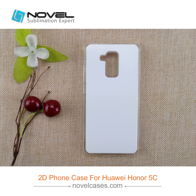 2D Plastic Sublimation Mobile Phone Cover Shell For Huawei Honor 5C