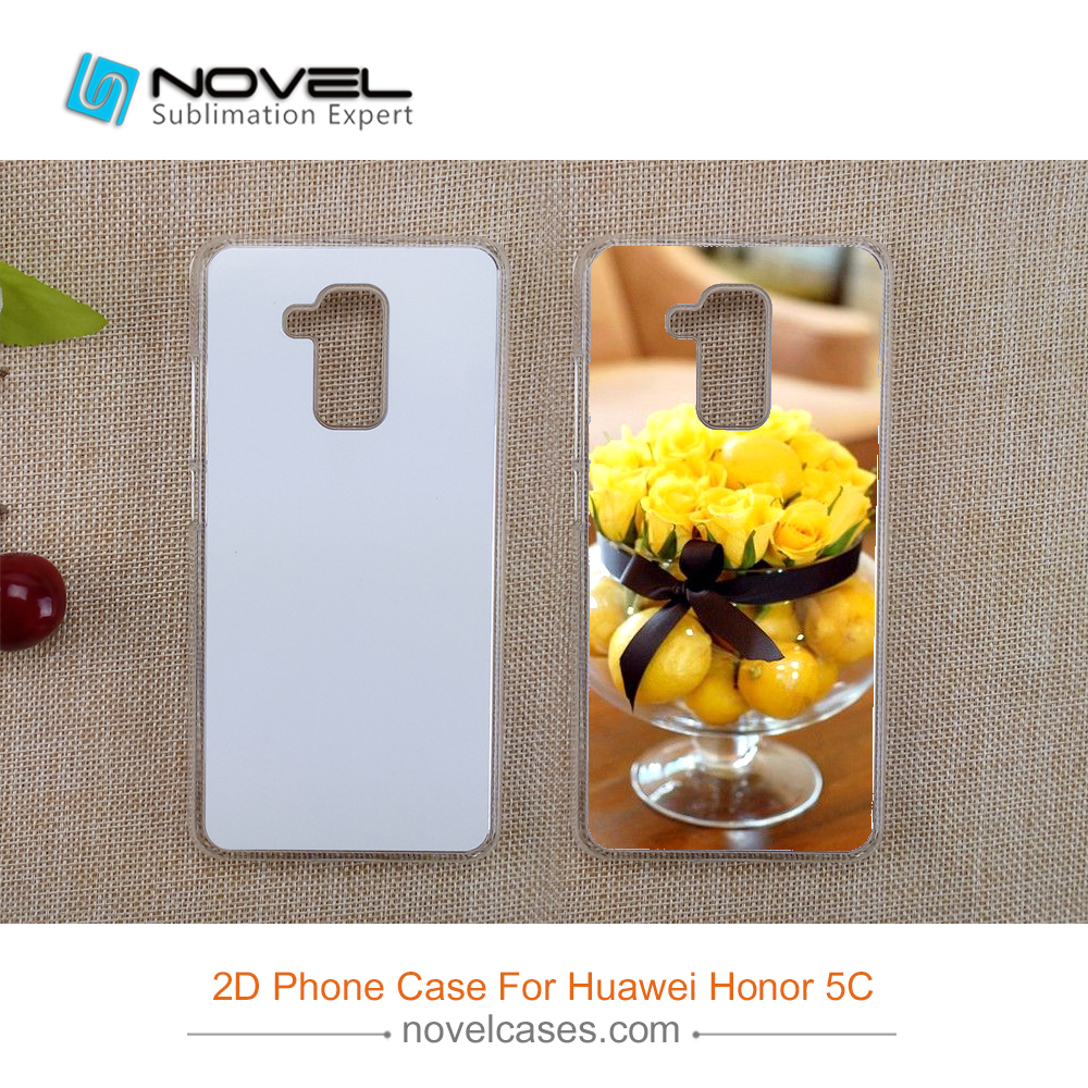 2D Plastic Sublimation Mobile Phone Cover Shell For Huawei Honor 5C