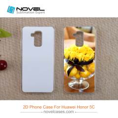 2D Plastic Sublimation Mobile Phone Cover Shell For Huawei Honor 5C