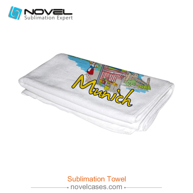 Sublimation Blank Double-sided microfiber Towel With Different Size