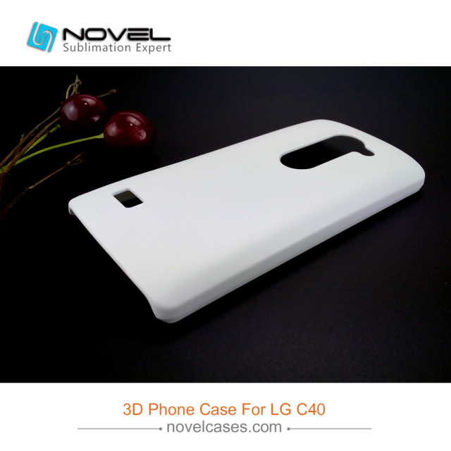 For LG Leon/C40 Custom Sublimation Blank 3D Plastic Phone Housing