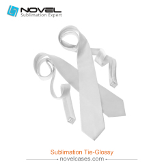 DIY Custom Sublimation Blank 100% Polyester Tie Glossy