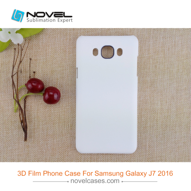 Popular Sublimation 3D Film Plastic Case For Galaxy J7 2016(J710)