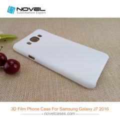 Popular Sublimation 3D Film Plastic Case For Galaxy J7 2016(J710)