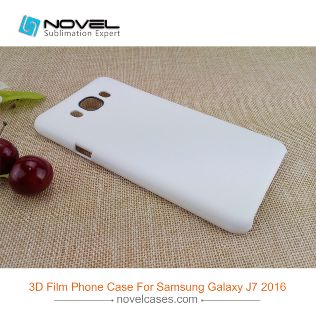 Popular Sublimation 3D Film Plastic Case For Galaxy J7 2016(J710)
