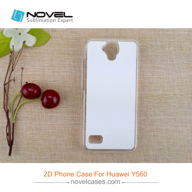 Sublimation 2D Plastic Mobile Phone Cover For Huawei Y560