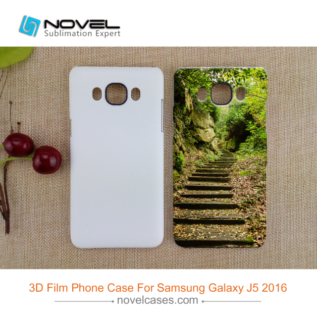 Popular Sublimation Blank 3D Film Plastic Case For Galaxy J5 2016(J510)