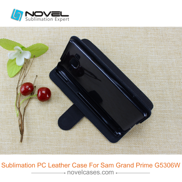 Sublimation Blank PU Leather Phone Wallet Flip Cover For SAM G5306W