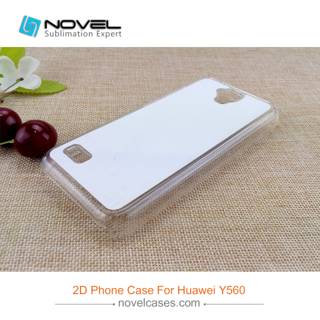 Sublimation 2D Plastic Mobile Phone Cover For Huawei Y560