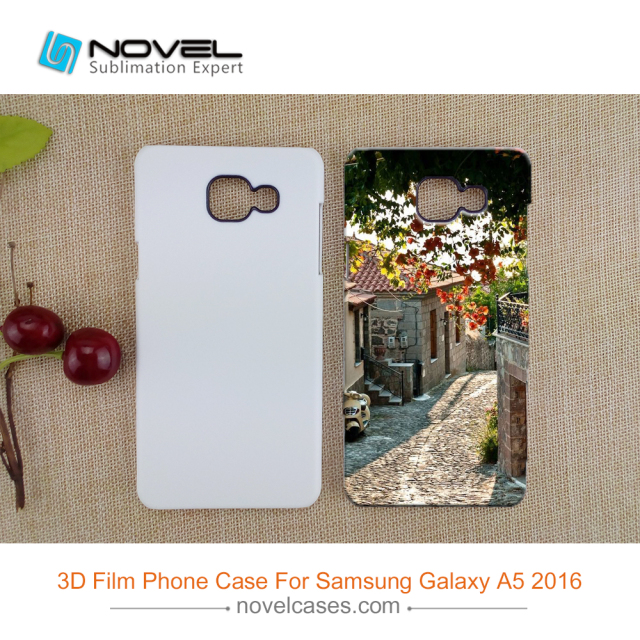 Popular Sublimation Blank 3D Film Cover For Galaxy A5 2016(A510)