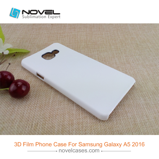 Popular Sublimation Blank 3D Film Cover For Galaxy A5 2016(A510)