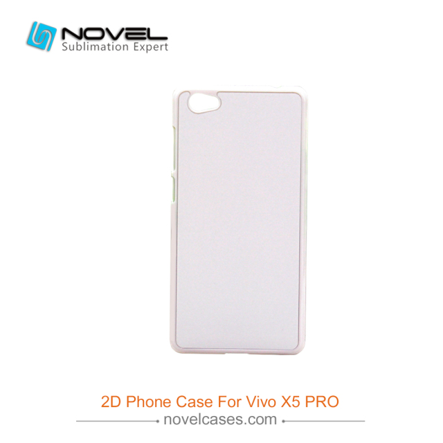 Popular Sublimation 2D Plastic Cell Phone Case For VIVO X5 Pro