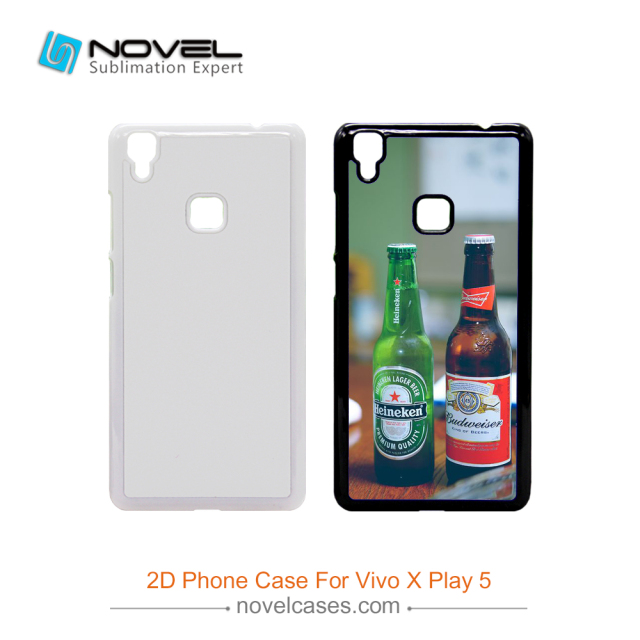 2D Plastic Sublimation Mobile Phone Cover Shell For VIVO X Play