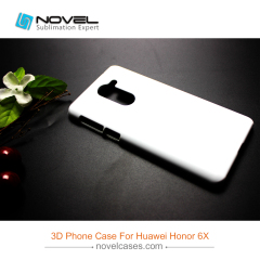 Personalized Sublimation Blank 3D Plastic Phone Cover For Huawei Honor 6X