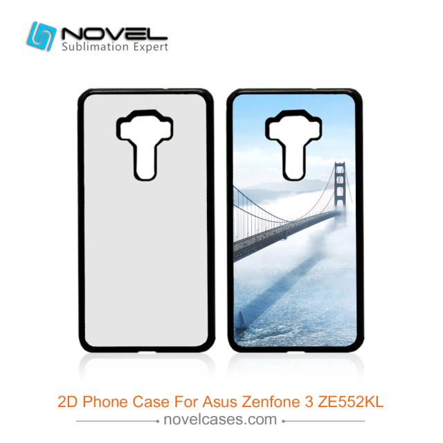 Custom Sublimation 2D Plastic Cell Phone Case For Asus Zenfone 3 ZE552KL