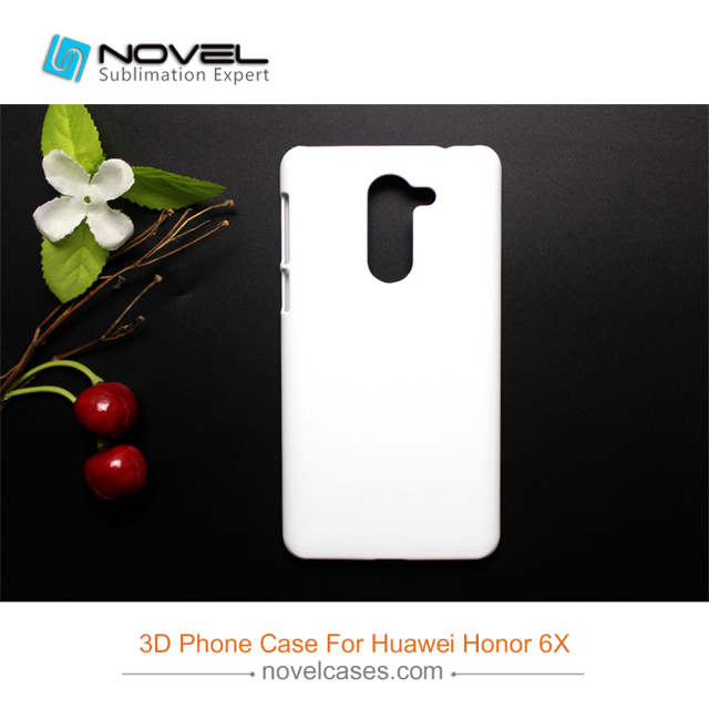Personalized Sublimation Blank 3D Plastic Phone Cover For Huawei Honor 6X