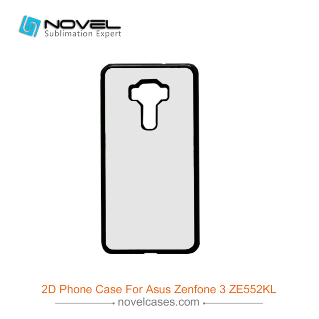 Custom Sublimation 2D Plastic Cell Phone Case For Asus Zenfone 3 ZE552KL