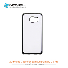 Personalized 2D Sublimation Blank Plastic Phone Shell For Sam-sung C5 Pro