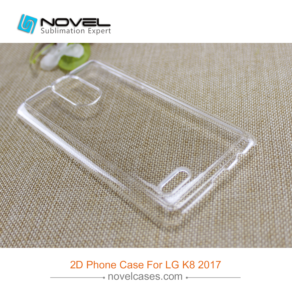 For LG K8 2017 Europe Version Custom Sublimation 2D Plastic Cell Phone Case