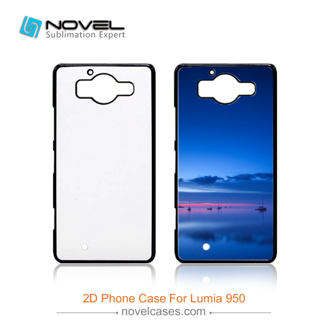 DIY Custom Sublimation 2D Plastic Mobile Phone Shell For Nokia Lumia 950