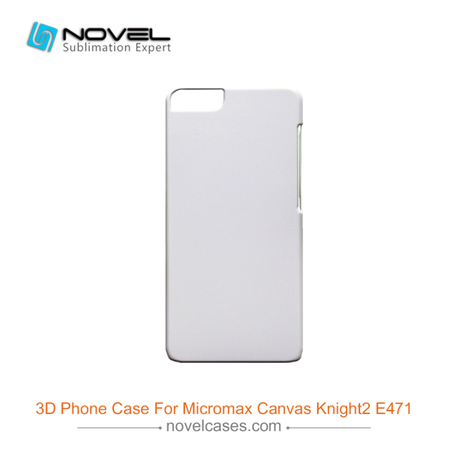 Sublimation 3D Blank Mobile Phone Housing For Micromax Canvas Knight 2 E471
